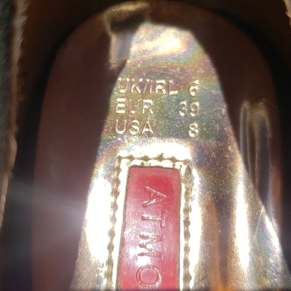 Atmosphere Black suede heels 8 - Picture 9 of 10